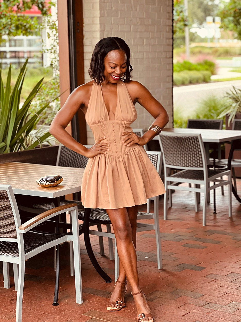 The Backless Midi: A Fall Statement of Feminine Ease