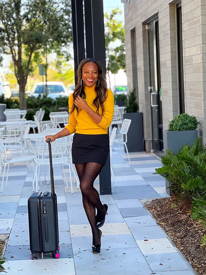 Travel In Style Little Black Skirt