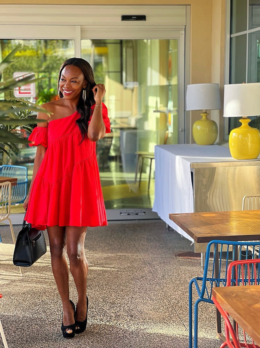 Little Red Dress by Mickaa MICKAA Little Red Dress by Mickaa MICKAA