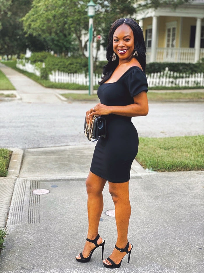Mickaa Off The Shoulders LBD