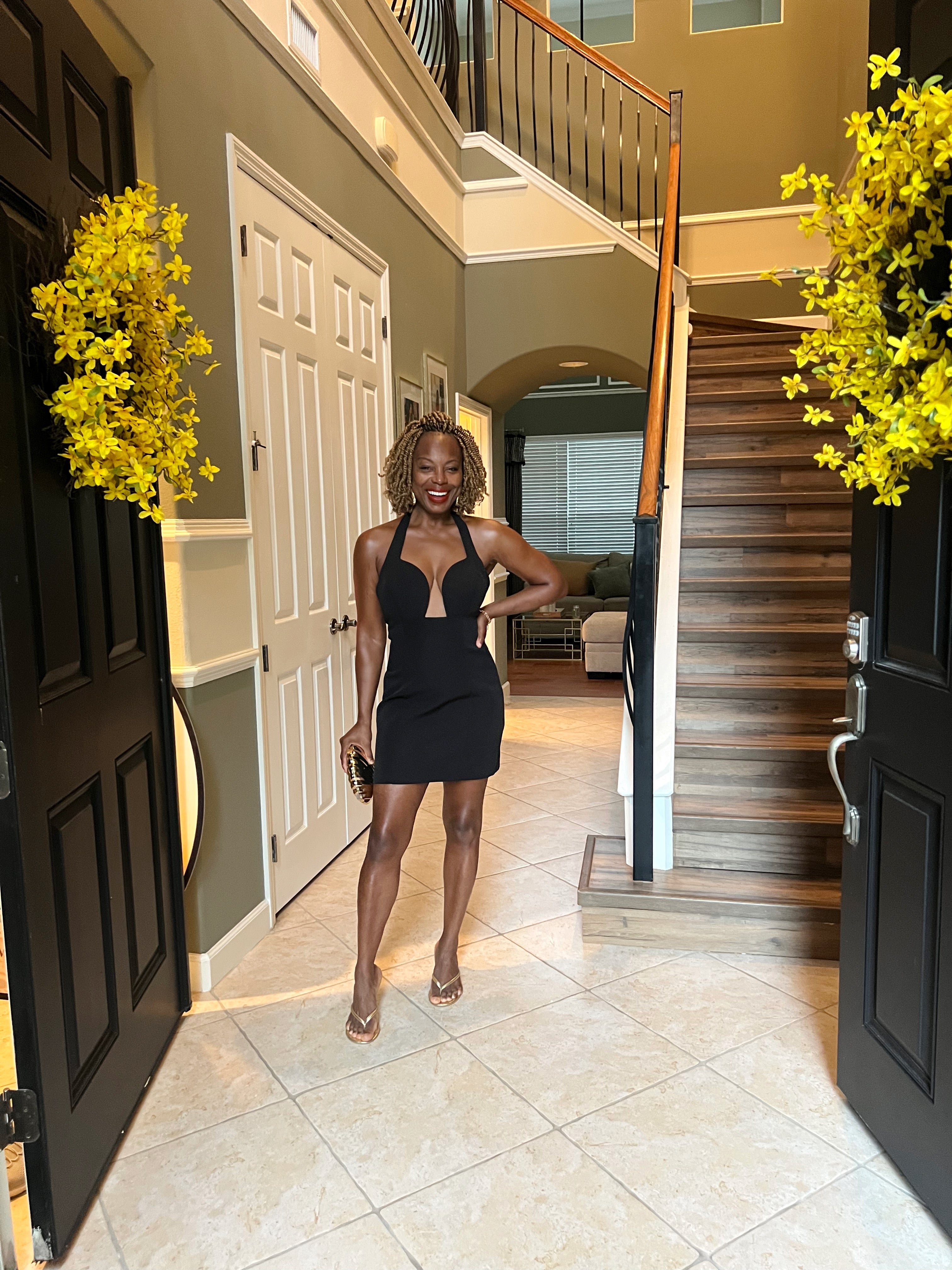 The Little Black Dress That Speaks for Itself