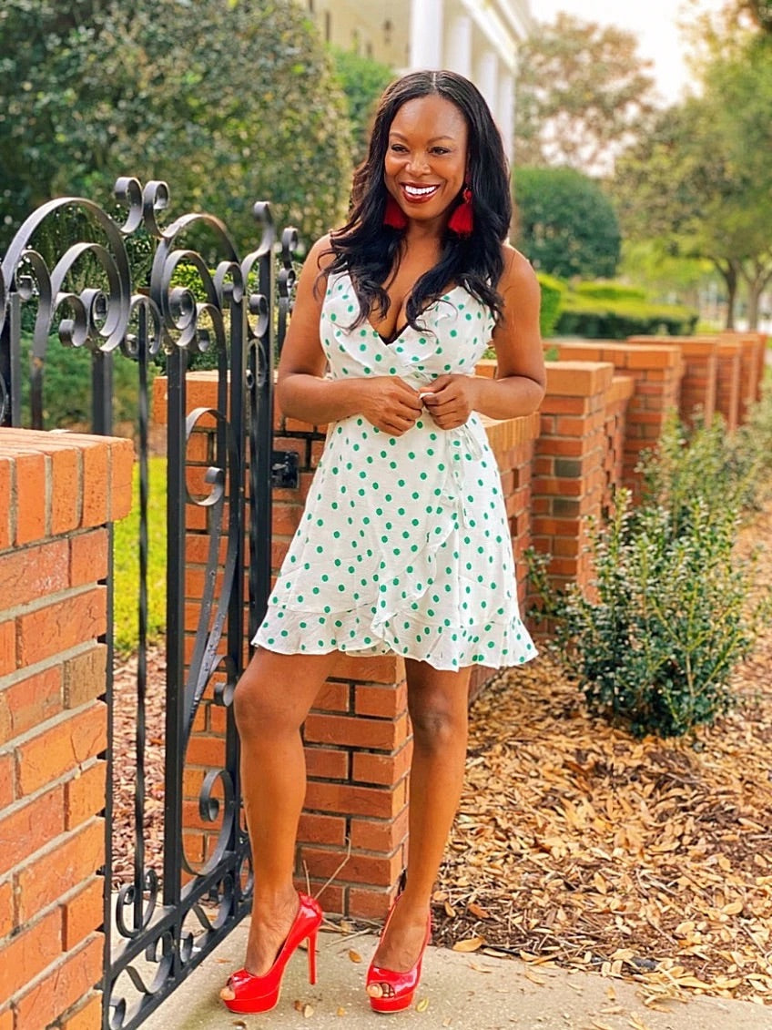 GREEN DRESSES