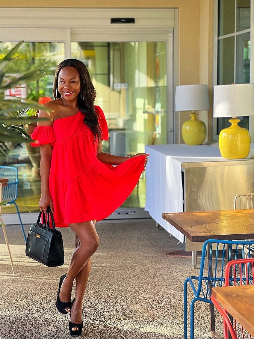 Little Red Dress by Mickaa