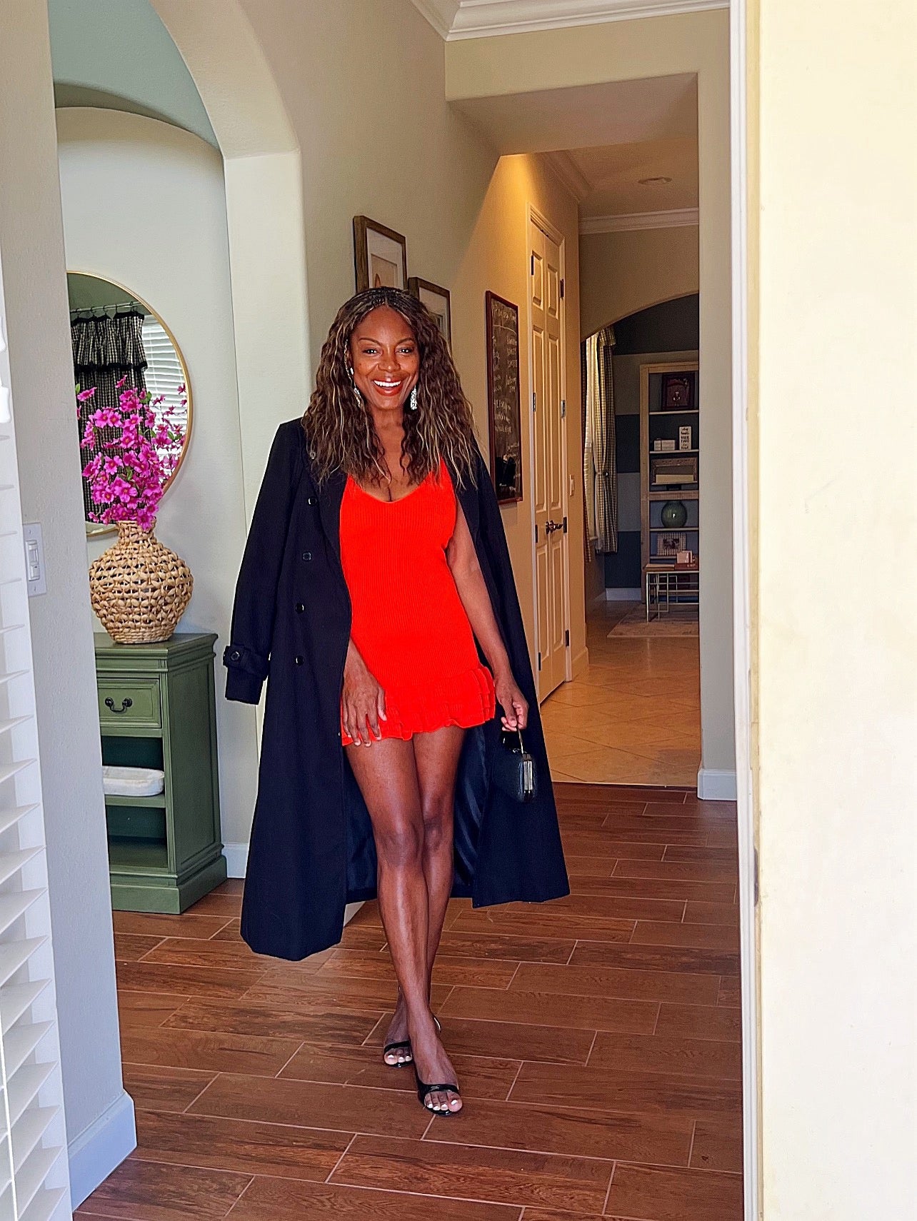 Pretty Little Red Bodycon Dress MICKAA Pretty Little Red Bodycon Dress MICKAA